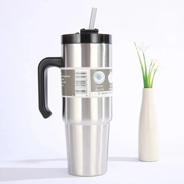 Tumbler hrnek – stříbrná