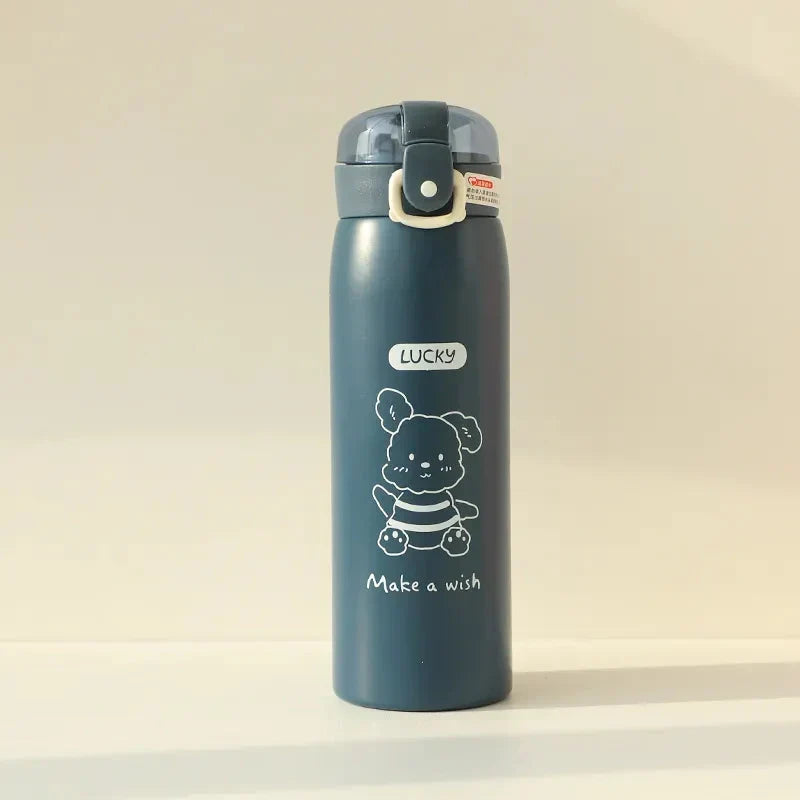 Zdravá láhev na pití 350 ml – modrá