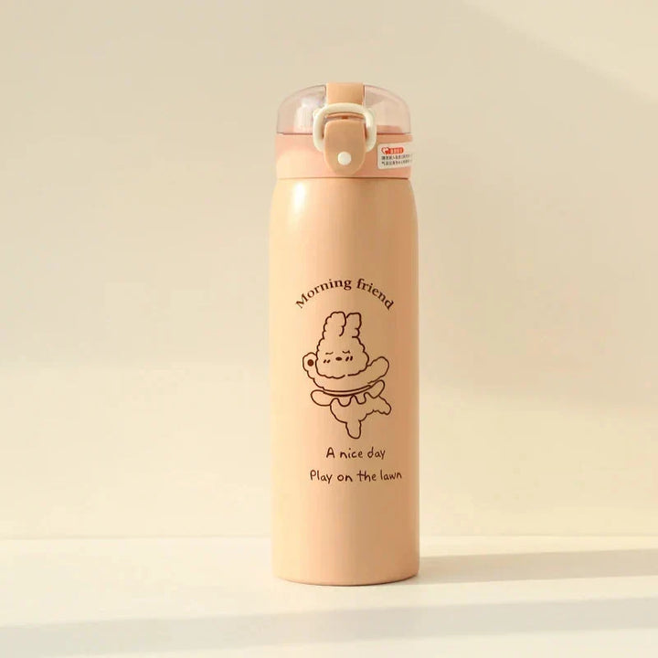 Zdravá láhev na pití 350 ml – růžová
