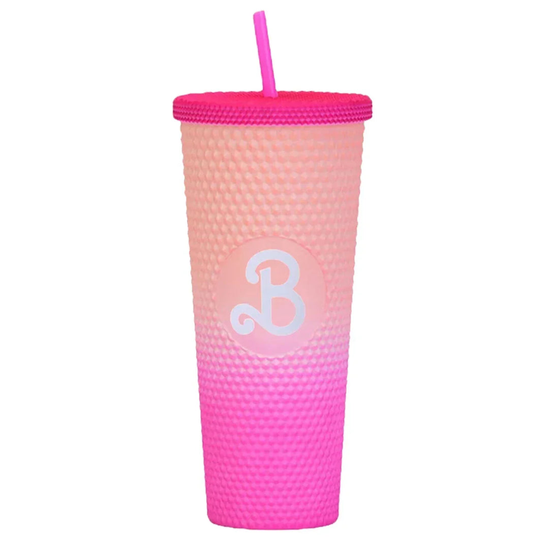 Termohrnek tumbler – béžová/růžová