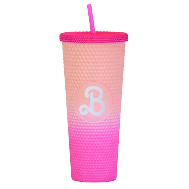 Termohrnek tumbler – béžová/růžová