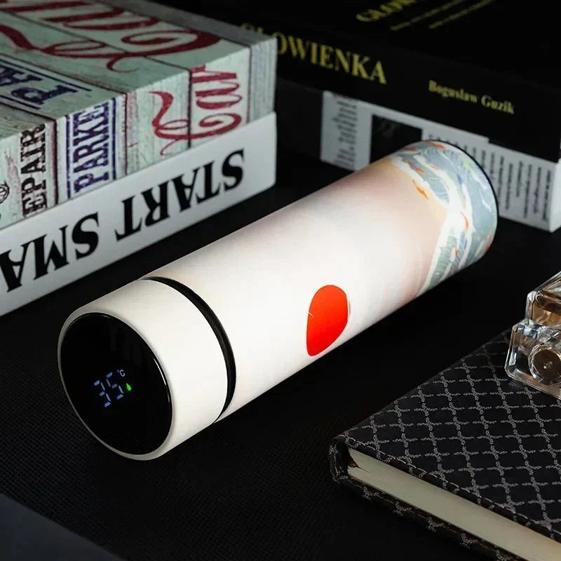 Termohrnek s motivem – Shiroi Yuki – Bílý sníh
