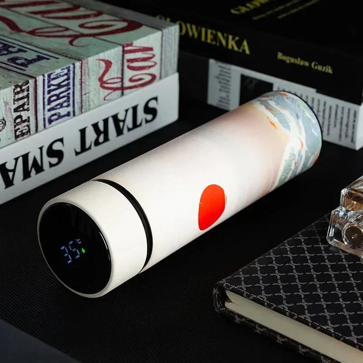 Termohrnek s motivem – Shiroi Yuki – Bílý sníh