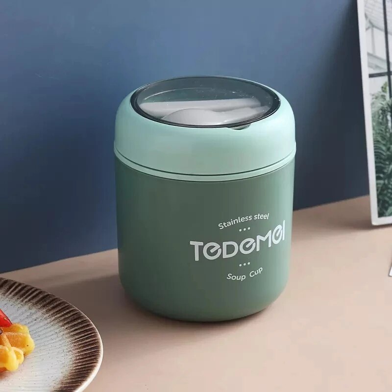 Termoska na potraviny – zelená