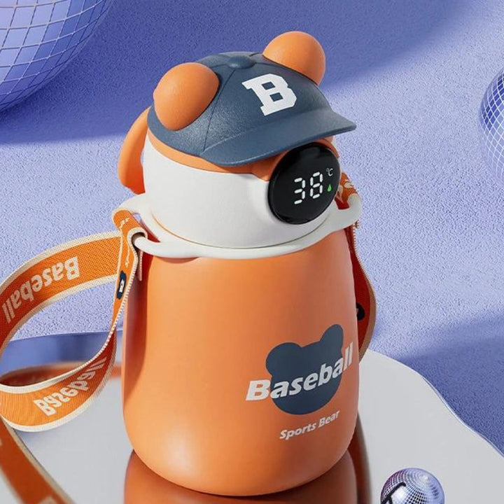 Láhev na pití do školky – Baseball oranžová