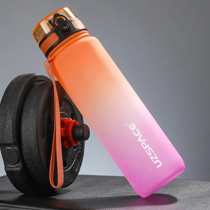 Dětská sportovní láhev – oranžová/fialová